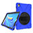 Custodia Silicone e Plastica Opaca Cover con Supporto A01 per Huawei MatePad 10.8 Blu