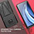 Custodia Silicone e Plastica Opaca Cover con Supporto A01 per Motorola Moto G Power (2021)