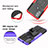 Custodia Silicone e Plastica Opaca Cover con Supporto A01 per Motorola Moto G Power (2022)