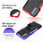 Custodia Silicone e Plastica Opaca Cover con Supporto A01 per Motorola Moto G31