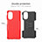 Custodia Silicone e Plastica Opaca Cover con Supporto A01 per Motorola MOTO G52