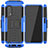 Custodia Silicone e Plastica Opaca Cover con Supporto A01 per Realme Narzo 20 Pro