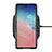Custodia Silicone e Plastica Opaca Cover con Supporto A01 per Samsung Galaxy S10 Lite