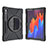 Custodia Silicone e Plastica Opaca Cover con Supporto A01 per Samsung Galaxy Tab S7 11 Wi-Fi SM-T870
