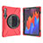 Custodia Silicone e Plastica Opaca Cover con Supporto A01 per Samsung Galaxy Tab S7 4G 11 SM-T875