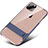 Custodia Silicone e Plastica Opaca Cover con Supporto A02 per Apple iPhone 11 Pro Blu