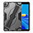 Custodia Silicone e Plastica Opaca Cover con Supporto A02 per Huawei MediaPad M6 10.8