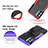 Custodia Silicone e Plastica Opaca Cover con Supporto A02 per Motorola Moto G Stylus (2022) 4G