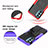 Custodia Silicone e Plastica Opaca Cover con Supporto A02 per Motorola Moto G Stylus (2022) 5G