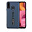 Custodia Silicone e Plastica Opaca Cover con Supporto A03 per Samsung Galaxy A20s