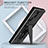 Custodia Silicone e Plastica Opaca Cover con Supporto A03 per Samsung Galaxy S21 Ultra 5G