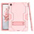 Custodia Silicone e Plastica Opaca Cover con Supporto A03 per Samsung Galaxy Tab S5e 4G 10.5 SM-T725