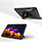 Custodia Silicone e Plastica Opaca Cover con Supporto A03 per Samsung Galaxy Tab S7 11 Wi-Fi SM-T870