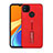 Custodia Silicone e Plastica Opaca Cover con Supporto A03 per Xiaomi Redmi 9 India