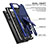 Custodia Silicone e Plastica Opaca Cover con Supporto A04 per Samsung Galaxy S22 Ultra 5G