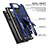 Custodia Silicone e Plastica Opaca Cover con Supporto A04 per Samsung Galaxy S23 Ultra 5G