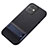 Custodia Silicone e Plastica Opaca Cover con Supporto A05 per Apple iPhone 11 Blu e Nero