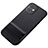 Custodia Silicone e Plastica Opaca Cover con Supporto A05 per Apple iPhone 11 Nero