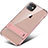 Custodia Silicone e Plastica Opaca Cover con Supporto A06 per Apple iPhone 11 Oro Rosa