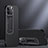 Custodia Silicone e Plastica Opaca Cover con Supporto A08 per Apple iPhone 14 Pro