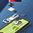 Custodia Silicone e Plastica Opaca Cover con Supporto H01 per Samsung Galaxy A11