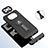 Custodia Silicone e Plastica Opaca Cover con Supporto H01P per Xiaomi Poco X3