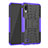 Custodia Silicone e Plastica Opaca Cover con Supporto J01X per Samsung Galaxy M10