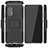 Custodia Silicone e Plastica Opaca Cover con Supporto JX2 per Samsung Galaxy M32 5G