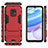 Custodia Silicone e Plastica Opaca Cover con Supporto KC1 per Xiaomi Redmi 10X 5G