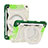 Custodia Silicone e Plastica Opaca Cover con Supporto L03 per Apple iPad Mini 4 Verde