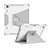 Custodia Silicone e Plastica Opaca Cover con Supporto L04 per Apple iPad Pro 12.9 (2020)