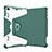 Custodia Silicone e Plastica Opaca Cover con Supporto L05 per Apple iPad Mini 5 (2019) Verde