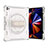 Custodia Silicone e Plastica Opaca Cover con Supporto L07 per Apple iPad Pro 12.9 (2020)