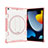 Custodia Silicone e Plastica Opaca Cover con Supporto L09 per Apple iPad 10.2 (2020)