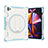 Custodia Silicone e Plastica Opaca Cover con Supporto L09 per Apple iPad Pro 11 (2020)