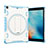 Custodia Silicone e Plastica Opaca Cover con Supporto L09 per Apple New iPad 9.7 (2017)