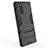 Custodia Silicone e Plastica Opaca Cover con Supporto N01 per Samsung Galaxy Note 20 5G