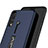 Custodia Silicone e Plastica Opaca Cover con Supporto P01 per Huawei P20 Pro