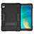 Custodia Silicone e Plastica Opaca Cover con Supporto per Huawei MatePad 10.8 Nero