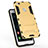Custodia Silicone e Plastica Opaca Cover con Supporto per Huawei P10 Lite
