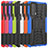 Custodia Silicone e Plastica Opaca Cover con Supporto per Motorola Moto Edge 20 5G