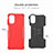 Custodia Silicone e Plastica Opaca Cover con Supporto per Motorola Moto G22