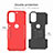 Custodia Silicone e Plastica Opaca Cover con Supporto per Motorola Moto G31