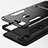Custodia Silicone e Plastica Opaca Cover con Supporto per OnePlus 5T A5010