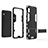 Custodia Silicone e Plastica Opaca Cover con Supporto per Samsung Galaxy A10