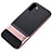 Custodia Silicone e Plastica Opaca Cover con Supporto per Samsung Galaxy Note 10 5G Oro Rosa