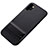 Custodia Silicone e Plastica Opaca Cover con Supporto per Samsung Galaxy Note 10 Plus Nero