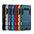 Custodia Silicone e Plastica Opaca Cover con Supporto per Samsung Galaxy Note 8