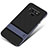 Custodia Silicone e Plastica Opaca Cover con Supporto per Samsung Galaxy Note 9