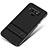 Custodia Silicone e Plastica Opaca Cover con Supporto per Samsung Galaxy Note 9 Nero